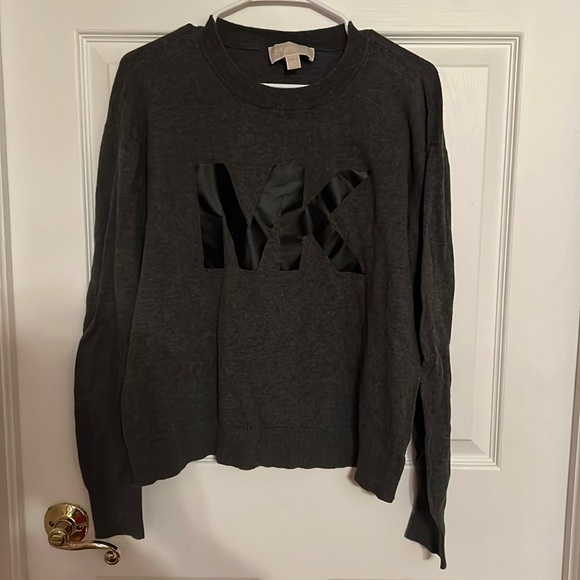 MICHAEL Michael Kors Black Long Sleeve Tee - Picture 1 of 5